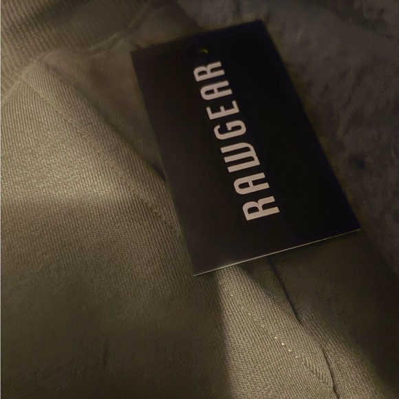 Men's Olive Jogger Pants with Logo - Picture 4 of 4